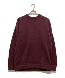 crepuscule（クレプスキュール）の古着「Whole Garment L/S Knit」｜レッド