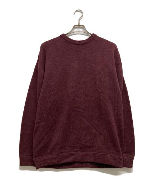 crepuscule（クレプスキュール）crepuscule (クレプスキュール) Whole Garment L/S Knit レッド サイズ:2の古着・服飾アイテム