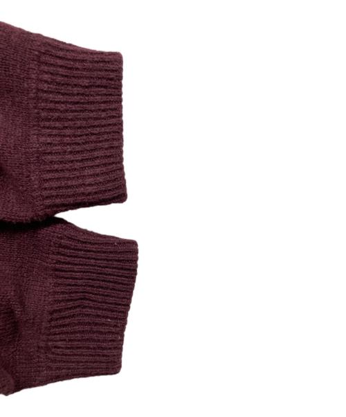 crepuscule（クレプスキュール）crepuscule (クレプスキュール) Whole Garment L/S Knit レッド サイズ:2の古着・服飾アイテム