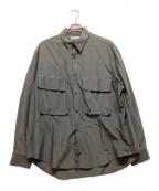 seven by sevenセブンバイセブン）の古着「長袖シャツ」｜ブラック