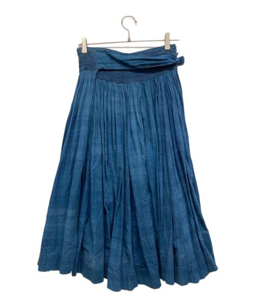 ASHA BY MDS（アシャ バイ エムディーエス）ASHA BY MDS (アシャ バイ エムディーエス) スカート インディゴ サイズ:表記無しの古着・服飾アイテム