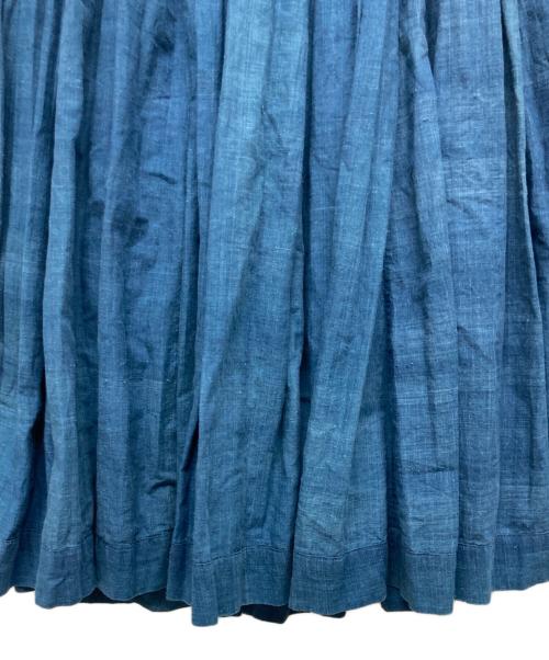 ASHA BY MDS（アシャ バイ エムディーエス）ASHA BY MDS (アシャ バイ エムディーエス) スカート インディゴ サイズ:表記無しの古着・服飾アイテム