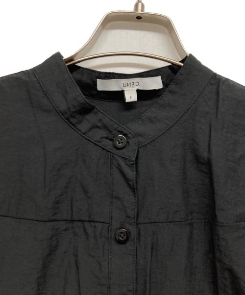 UN3D.（アンスリード）UN3D. (アンスリード) シャツ ブラック サイズ:Fの古着・服飾アイテム