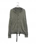 Y'sワイズ）の古着「裾ドローコードHBTシャツ」｜グレー