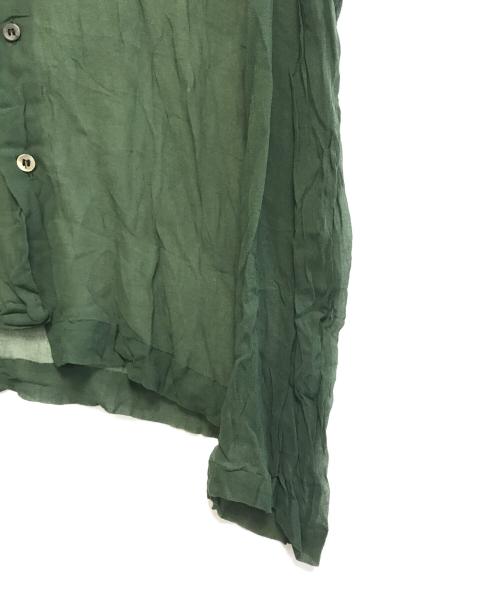 tricot COMME des GARCONS（トリココムデギャルソン）tricot COMME des GARCONS (トリココムデギャルソン) 90’s シアーシャツ グリーン サイズ:表記なしの古着・服飾アイテム
