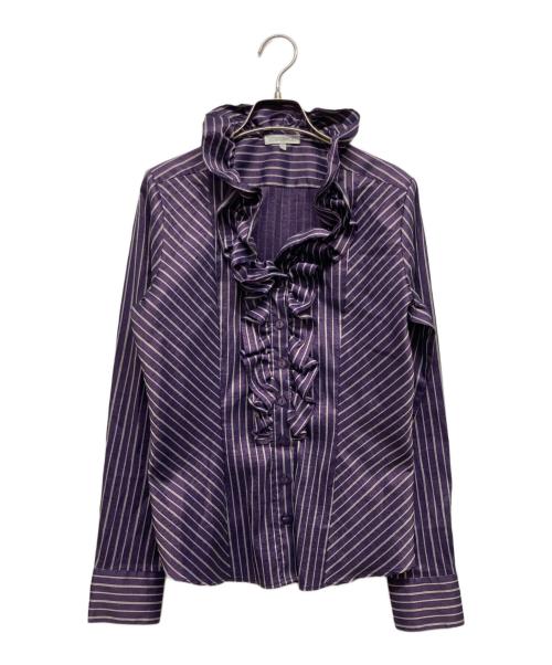 NARA CAMICIE（ナラカミーチェ）NARA CAMICIE (ナラカミーチェ) フリルブラウス ピンク サイズ:-の古着・服飾アイテム