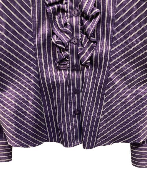 NARA CAMICIE（ナラカミーチェ）NARA CAMICIE (ナラカミーチェ) フリルブラウス ピンク サイズ:-の古着・服飾アイテム