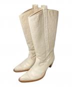 YOSHIE INABAヨシエ イナバ）の古着「ウェスタンブーツ」｜ホワイト