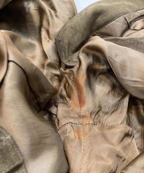 GIANNI VERSACE（ジャンニ・ヴェルサーチ）GIANNI VERSACE (ジャンニ・ヴェルサーチ) スウェードレザーパンツ グリーン サイズ:記載なしの古着・服飾アイテム