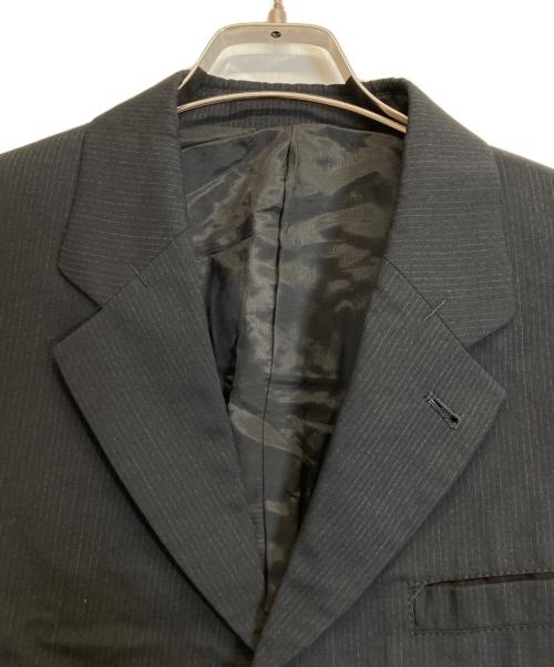 Jean Paul GAULTIER（ジャンポールゴルチェ）Jean Paul GAULTIER (ジャンポールゴルチェ) 3Bストライプテーラードジャケット ブラック サイズ:Lの古着・服飾アイテム
