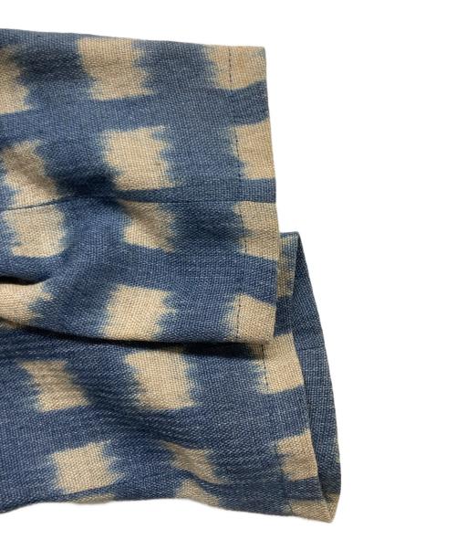 EMPORIO ARMANI（エンポリオアルマーニ）EMPORIO ARMANI (エンポリオアルマーニ) 総柄テーラードジャケット ブルー サイズ:48の古着・服飾アイテム