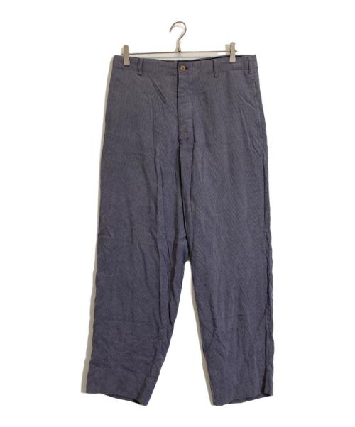 Yohji Yamamoto pour homme（ヨウジヤマモト プールオム）Yohji Yamamoto pour homme (ヨウジヤマモト プールオム) チェックパンツ パープル サイズ:Mの古着・服飾アイテム