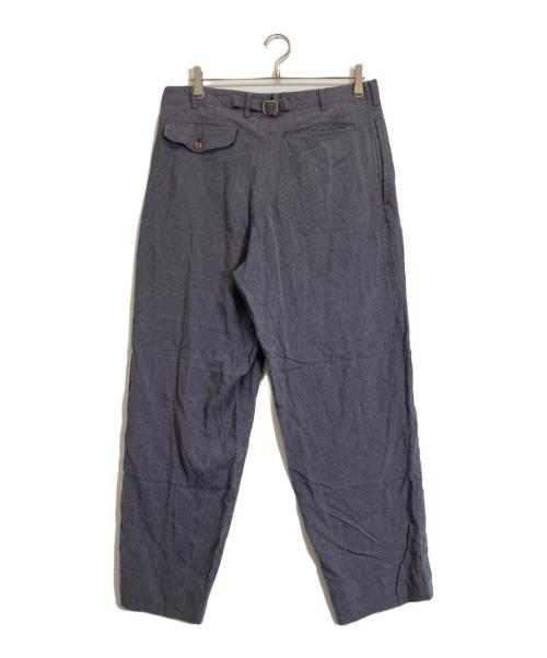 Yohji Yamamoto pour homme（ヨウジヤマモト プールオム）Yohji Yamamoto pour homme (ヨウジヤマモト プールオム) チェックパンツ パープル サイズ:Mの古着・服飾アイテム