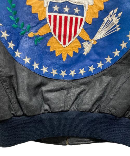 HUMAN BEING（ヒューマンビーング）HUMAN BEING (ヒューマンビーング) レザージャケット ブラック×レッド サイズ:40の古着・服飾アイテム