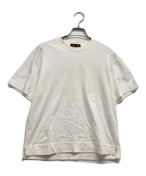DRAWER（ドゥロワー）Drawer (ドゥロワー) ロゴTシャツ ホワイト サイズ:Sの古着・服飾アイテム