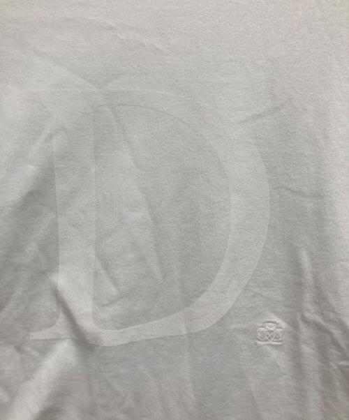 DRAWER（ドゥロワー）Drawer (ドゥロワー) ロゴTシャツ ホワイト サイズ:Sの古着・服飾アイテム