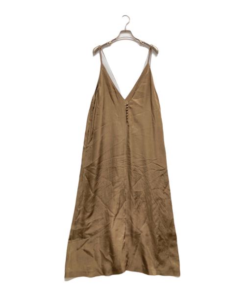 SACRA（サクラ）SACRA (サクラ) キャミソールワンピース カーキ サイズ:38の古着・服飾アイテム