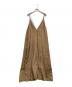 SACRA（サクラ）の古着「キャミソールワンピース」｜カーキ