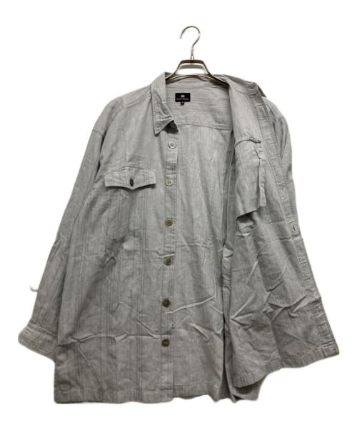 ISSEY MIYAKE（イッセイミヤケ）ISSEY MIYAKE (イッセイミヤケ) 長袖シャツ グレー サイズ:Mの古着・服飾アイテム