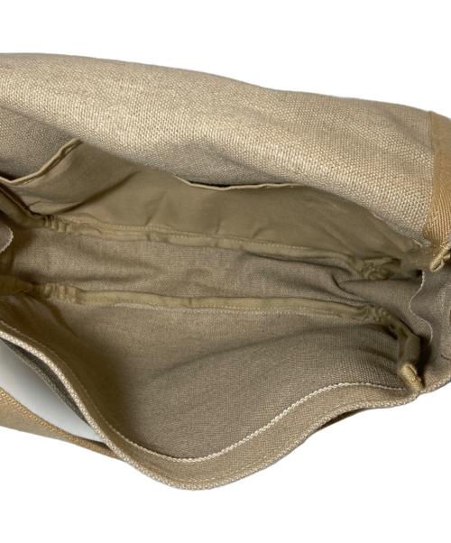 一澤信三郎帆布（イチザワシンザブロウハンプ）一澤信三郎帆布 (イチザワシンザブロウハンプ) リネンショルダーバッグ ベージュの古着・服飾アイテム