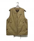 HOUSTONヒューストン）の古着「ベスト」｜グリーン