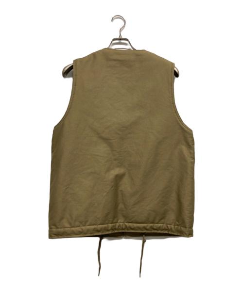 HOUSTON（ヒューストン）HOUSTON (ヒューストン) ベスト グリーン サイズ:LARGEの古着・服飾アイテム