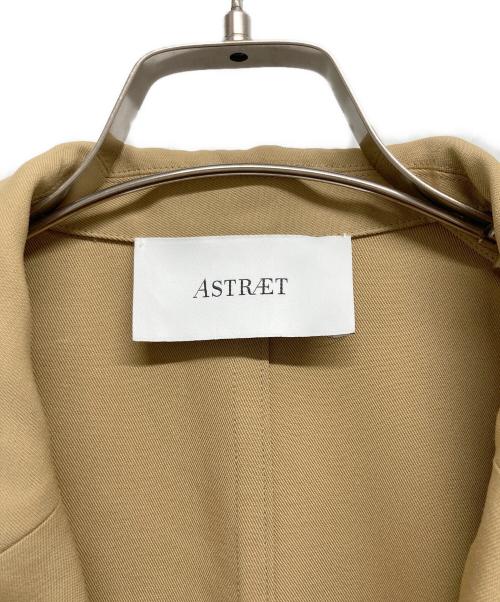 ASTRAET（アストラット）ASTRAET (アストラット) PEチノ6ボタンテーラードコートダブルチェスターコート ベージュ サイズ:1の古着・服飾アイテム