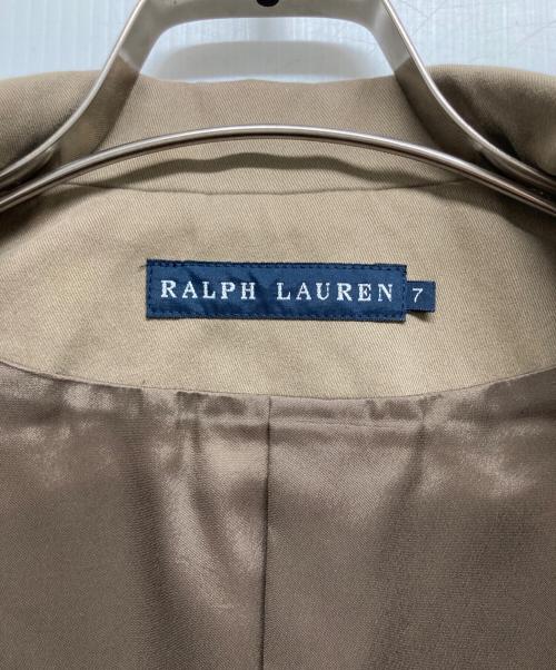RALPH LAUREN（ラルフローレン）RALPH LAUREN (ラルフローレン) テーラードジャケット ブラウン サイズ:7の古着・服飾アイテム