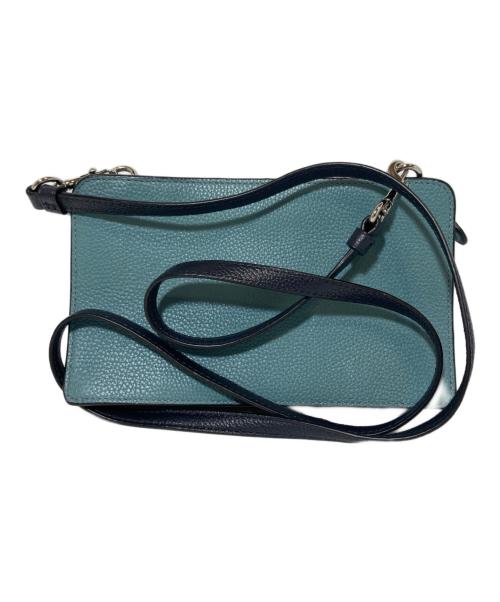COACH（コーチ）COACH (コーチ) ショルダーバッグ スカイブルーの古着・服飾アイテム