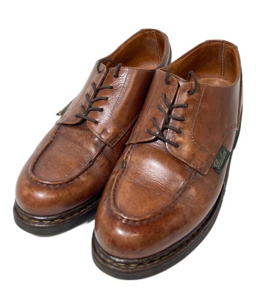 PARABOOT（パラブーツ）PARABOOT (パラブーツ) レザーシューズ ブラウン サイズ:5 1/2の古着・服飾アイテム