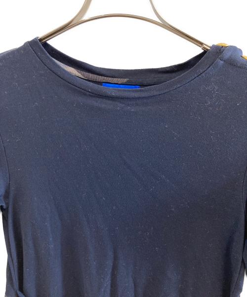 BLUE LABEL CRESTBRIDGE（ブルーレーベルクレストブリッジ）BLUE LABEL CRESTBRIDGE (ブルーレーベルクレストブリッジ) チェック柄ワンピース　55J81-232-29 ネイビー サイズ:36の古着・服飾アイテム