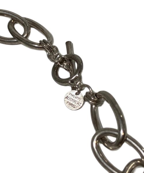 philippe audibert（フィリップオーディベール）PHILIPPE AUDIBERT (フィリップオーディベール) ネックレス シルバーの古着・服飾アイテム