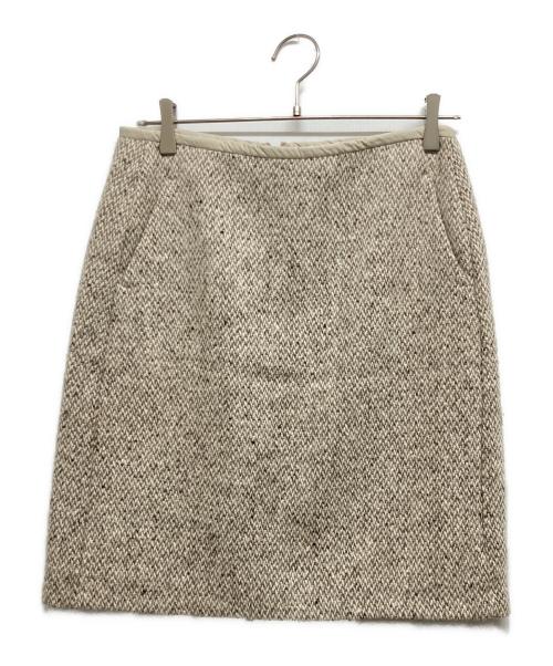'S Max Mara（エスマックスマーラ）'S Max Mara (エスマックスマーラ) スカート ベージュ サイズ:40の古着・服飾アイテム
