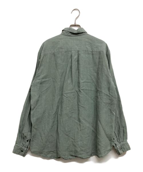 nestrobe confect（ネストローブ コンフェクト）nestrobe confect (ネストローブ コンフェクト) リネンシャツ オリーブ サイズ:4の古着・服飾アイテム