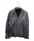 HENRY DUARTEヘンリーデュアルテ）の古着「レザージャケット」｜ブラック