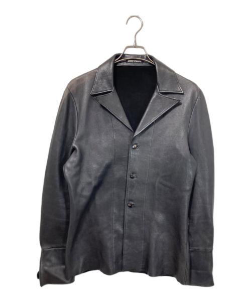 HENRY DUARTE（ヘンリーデュアルテ）HENRY DUARTE (ヘンリーデュアルテ) レザージャケット ブラック サイズ:表記無しの古着・服飾アイテム