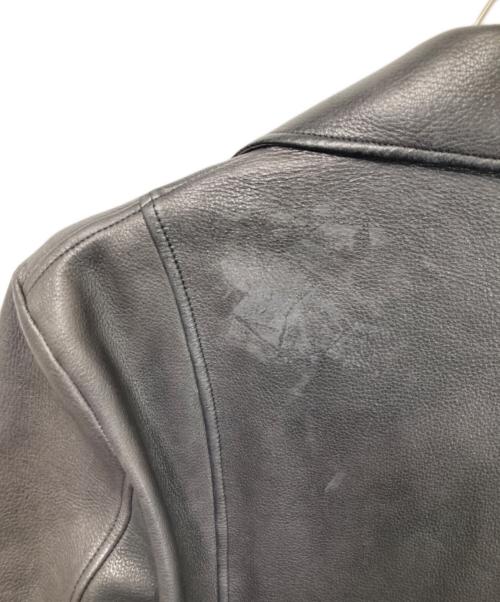 HENRY DUARTE（ヘンリーデュアルテ）HENRY DUARTE (ヘンリーデュアルテ) レザージャケット ブラック サイズ:表記無しの古着・服飾アイテム