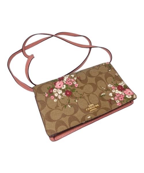 COACH（コーチ）COACH (コーチ) ショルダーバッグ ピンクの古着・服飾アイテム