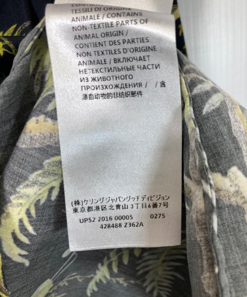 GUCCI（グッチ）GUCCI (グッチ) フローラル 花柄 シャツ グリーン サイズ:38の古着・服飾アイテム