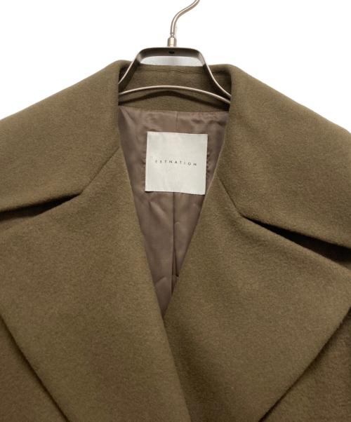 ESTNATION（エストネーション）ESTNATION (エストネーション) ロングコート グリーン サイズ:38の古着・服飾アイテム