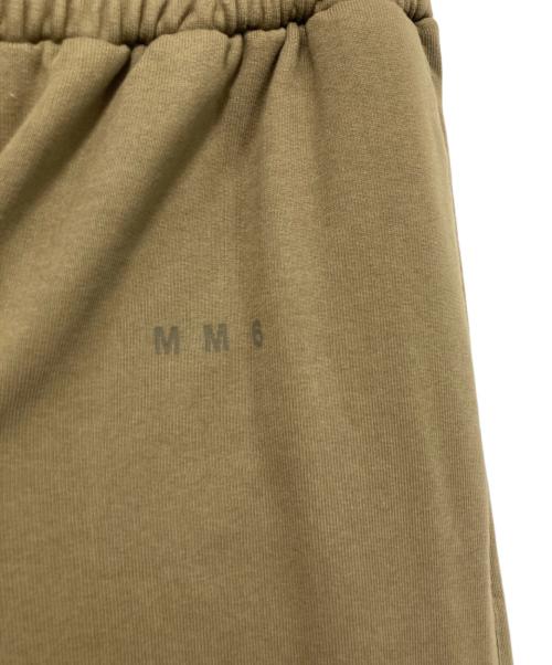MM6 Maison Margiela（エムエムシックスメゾンマルジェラ）MM6 Maison Margiela (エムエムシックスメゾンマルジェラ) スリット スウェット ワイド パンツ グリーン サイズ:Sの古着・服飾アイテム