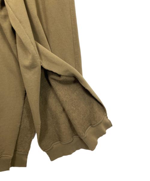 MM6 Maison Margiela（エムエムシックスメゾンマルジェラ）MM6 Maison Margiela (エムエムシックスメゾンマルジェラ) スリット スウェット ワイド パンツ グリーン サイズ:Sの古着・服飾アイテム