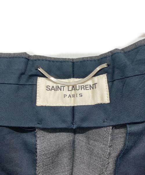 Saint Laurent Paris（サンローランパリ）Saint Laurent Paris (サンローランパリ) スラックス ブラック サイズ:記載なしの古着・服飾アイテム
