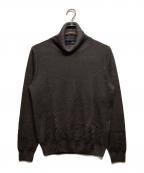 LARDINIラルディーニ）の古着「ハイネックニット」｜ブラウン