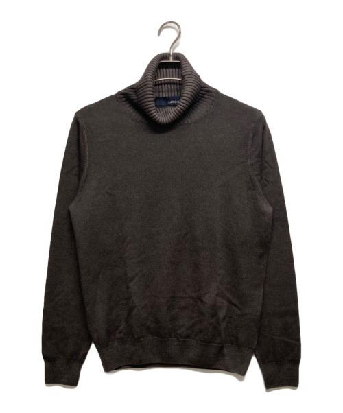 LARDINI（ラルディーニ）LARDINI (ラルディーニ) ハイネックニット ブラウン サイズ:46の古着・服飾アイテム