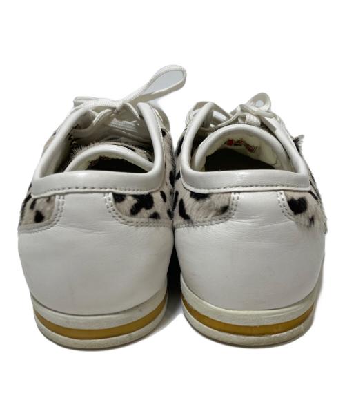 DOLCE & GABBANA（ドルチェ＆ガッバーナ）DOLCE & GABBANA (ドルチェ＆ガッバーナ) ハラコスニーカー ホワイト サイズ:36.5の古着・服飾アイテム