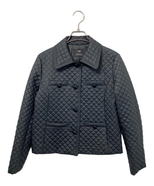 23区（ニジュウサンク）23区 (ニジュウサンク) 中綿ジャケット ブラック サイズ:38の古着・服飾アイテム