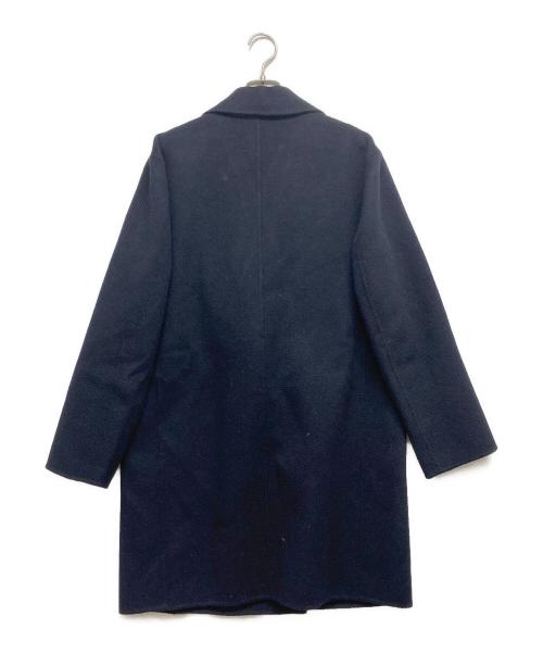 theory（セオリー）theory (セオリー) カシミヤ混コート ネイビー サイズ:Sの古着・服飾アイテム