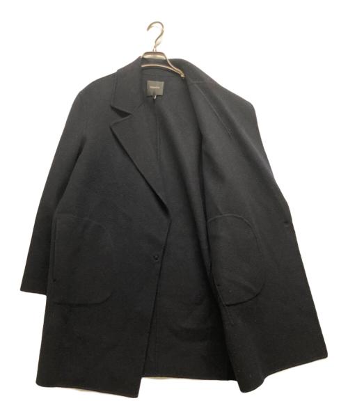 theory（セオリー）theory (セオリー) カシミヤ混コート ネイビー サイズ:Sの古着・服飾アイテム