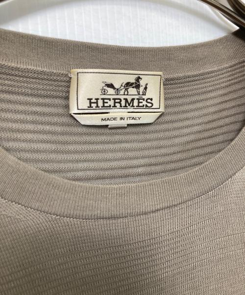 HERMES（エルメス）HERMES (エルメス) Tシャツ グレー サイズ:Mの古着・服飾アイテム